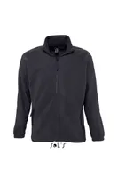 Jachetă polar bărbați SOL'S North Zipped Fleece personalizată, gri