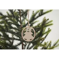 Ornament în formă de brad personalizat, vedere detaliu