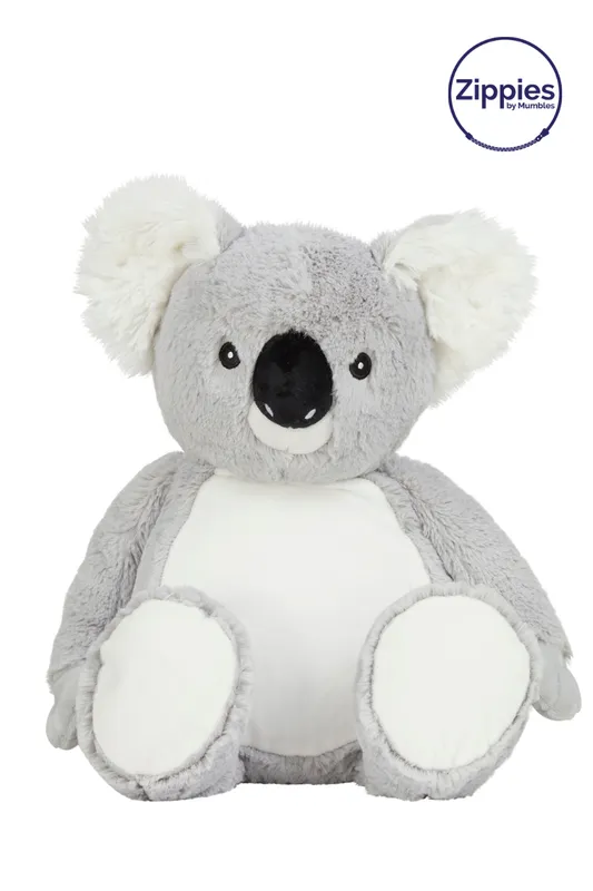 Jucărie de pluș Mumbles Zippie Koala Bear personalizat, pe model