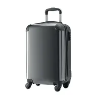 Trolley ABS cu insert foto personalizat, vedere lateral