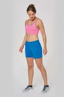 Pantaloni scurți damă Proact Jersey Sports Shorts personalizați, pe model