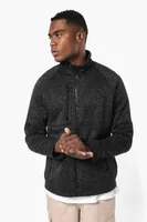 Jachetă bărbați Kariban Full Zip Heather personalizată, pe model