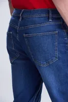 Pantaloni bărbați So Denim Leo Straight Jeans personalizați, pe model