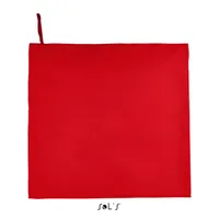 Prosop SOL'S Atoll 100 Microfibre personalizat, roșu
