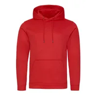 Hanorac unisex Just Hoods Sports Polyester personalizat, roșu