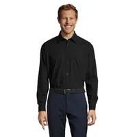 Cămașă bărbați Sol's Baltimore Poplin personalizată, black