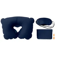 Set pernă, ochelari de noapte personalizat, albastru