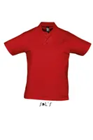 Tricou polo bărbați SOL'S Prescott personalizat, roșu