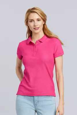 Tricou polo damă Gildan Premium Cotton® Double Piqué