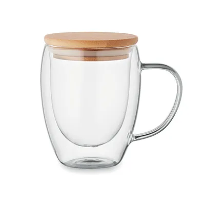 Cană borosilicat 250 ml personalizată