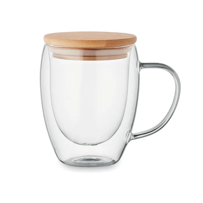 Cană borosilicat 250 ml personalizată
