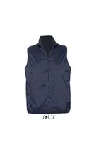 Vestă unisex SOL'S Winner Contrasted Reversible Bodywarmer personalizată, albastru
