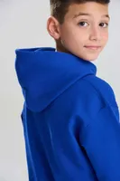 Hanorac copii Just Hoods personalizat, pe model