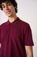 Tricou polo bărbați iDeal Basic Pique personalizat, pe model