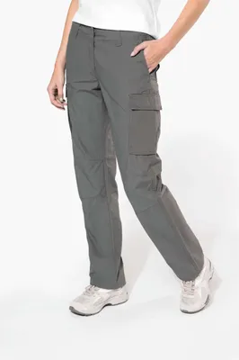 Pantaloni damă Kariban Lightweight Multipocket Trousers personalizați
