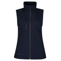 Vestă softshell damă Regatta Honestly Made Recycled Printable Softshell Bodywarmer personalizată, albastru