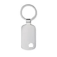 Breloc metalic cu motiv casă personalizat