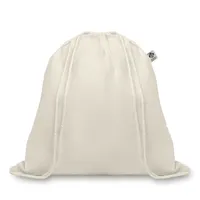 Sac cu cordon, bumbac organic personalizat