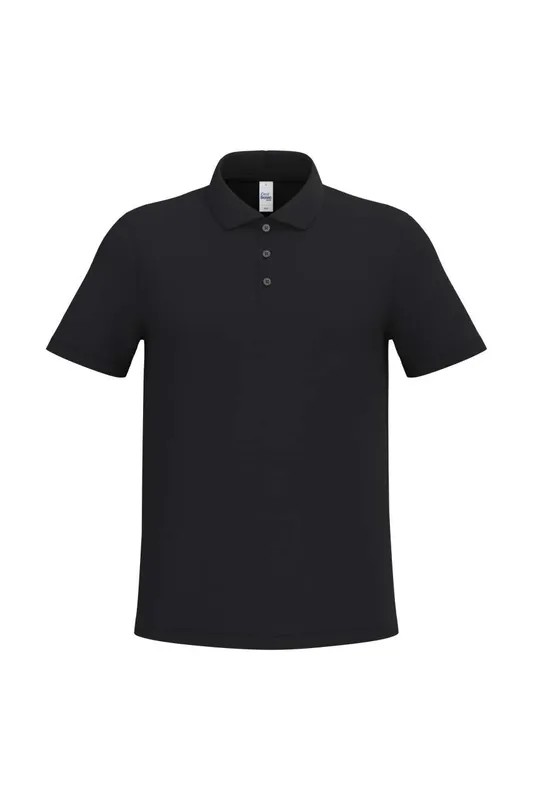Tricou polo bărbați iDeal Basic Pique personalizat, negru