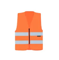 Vestă unisex Korntex Safety Vest With Zipper Cologne personalizată, portocaliu