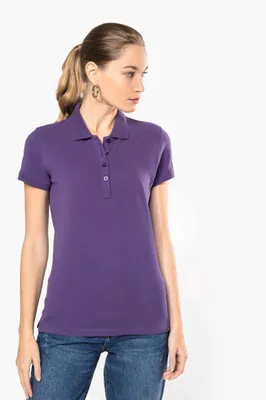 Tricou polo damă Kariban Short-sleeved Piqué