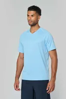 Tricou bărbați Proact V-neck Short-sleeved Sports personalizat, pe model