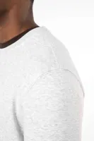 Bluză bărbați Kariban Crew Neck personalizată, pe model