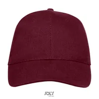 Șapcă SOL'S Buffalo Six Panel personalizată, roșu