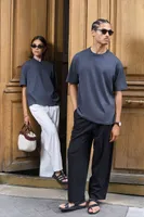 Tricou bărbați SOL'S Boxy Oversized personalizat, pe model