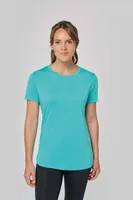 Tricou damă Proact Triblend Round Neck Sports personalizat, pe model