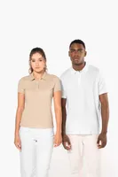 Tricou polo damă Kariban Organic 180 Piqué personalizat, pe model