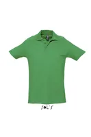 Tricou polo bărbați SOL'S Spring II Pique personalizat, verde