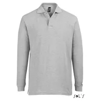 Tricou polo bărbați SOL'S Star personalizat, gri
