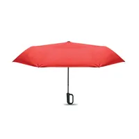 Umbrelă 21" anti vânt personalizată, roșu