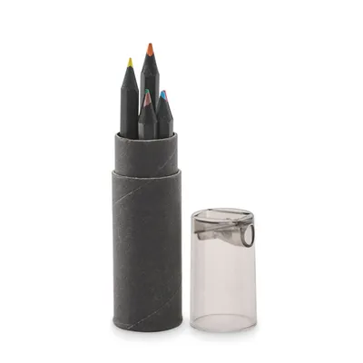 6 creioane de colorat negre
