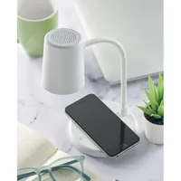 Încărcător wireless + boxă lamp personalizat