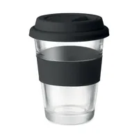 Pahar din sticlă de 350 ml personalizat
