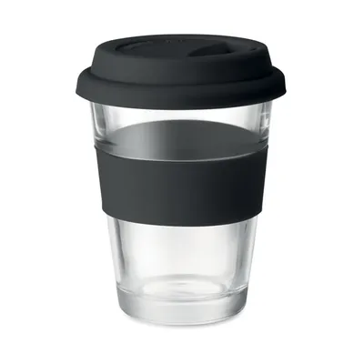 Pahar din sticlă de 350 ml personalizat