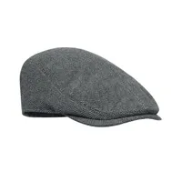 Șapcă plată tip Newsboy 320 gr/m² personalizată, gri
