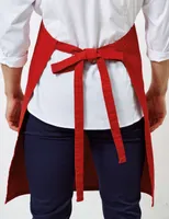 Șorț Premier Calibre Heavy Cotton Canvas Bib personalizat, pe model
