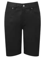 Pantaloni scurți damă Premier Performance Chino Shorts personalizați, negru