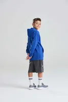 Bluză copii Just Hoods Zoodie personalizată, pe model