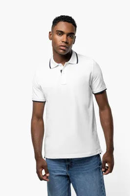 Tricou polo bărbați Kariban Short-sleeved personalizat