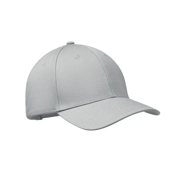 Șapcă de baseball din bumbac cu personalizată, argintiu