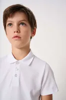 Tricou polo copii iDeal Basic Pique personalizat, pe model