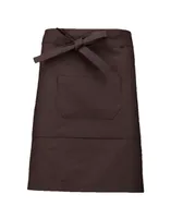Șorț Kariban Cotton Mid-length personalizat, maro