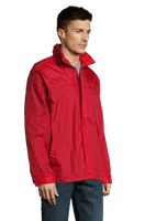Jachetă unisex SOL'S Mistral Jersey-lined Water Repellent Windbreaker personalizată, pe model