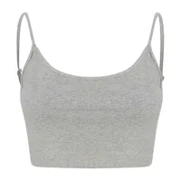 Tricou damă SF Clothing Sustainable Fashion Cropped Cami Top personalizat, pe model