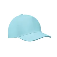 Șapcă baseball 5 panele 180gr personalizată, albastru copil