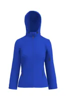 Hanorac damă Legend Classics 3-LAYER Detachable Softshell personalizat, albastru